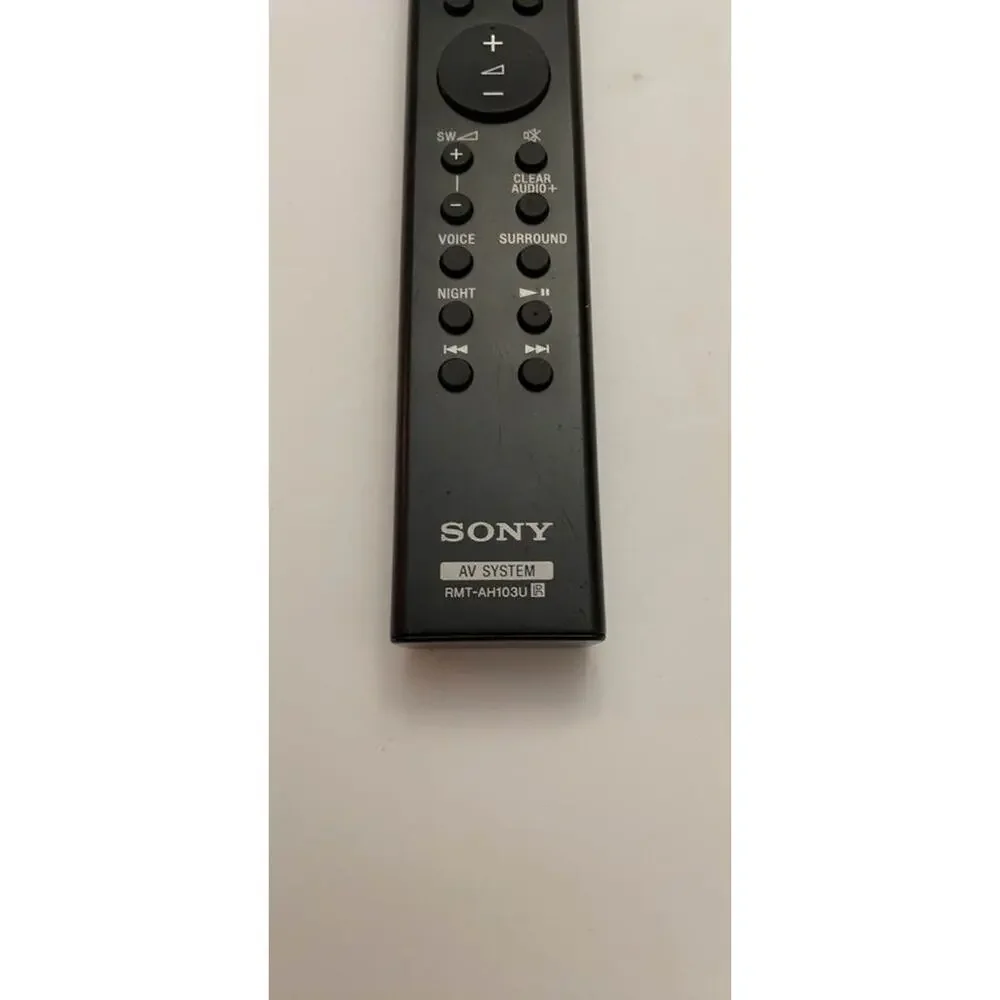 ORIGINAL Sony AV system Remote Control RMT-AH103U for HT-CT80 SA-CT80